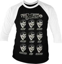 The Many Moods Of The Joker Baseball Long Sleeve Tee, Long Sleeve T-Shirt