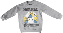 Minions - Normal Life Is Boring Kids Sweatshirt, Sweatshirt