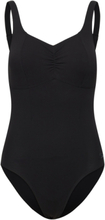 Womens Shaping Aquanite 1 Piece Sport Swimsuits Black Speedo