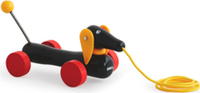 Brio 30332 Dachsie, Hund, Pull Along Toys Baby Toys Pull Along Toys Multi/patterned BRIO