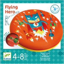 Flying Hero - Disc Toys Outdoor Toys Outdoor Games Rød Djeco*Betinget Tilbud