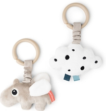 Done By Deer Hanging Toy Happy Clouds 2-p Sand