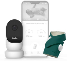 Owlet Monitor Duo Smart Sock 3 og Camera 2 dybhavsgrøn