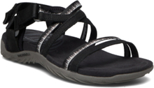 "Women's Terran 3 Cush Lattice - Black Sport Summer Shoes Sandals Black Merrell"