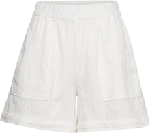Pckiana Hw Shorts Bc Bottoms Shorts Casual Shorts White Pieces