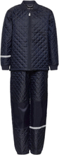 Tiger Thermo Set Outerwear Thermo Outerwear Thermo Sets Blå ZigZag*Betinget Tilbud