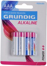 12x Grundig alkaline batterijen AAA