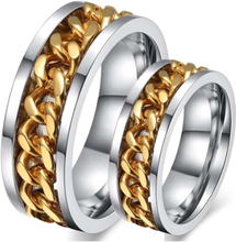 Golden chain forlovelsesring