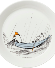 Moomin Plate Ø19Cm True To Its Origins Home Tableware Plates Dinner Plates White Arabia