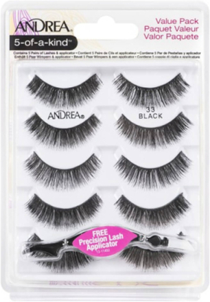 Andrea 5-Of-A-Kind Lashes Black 33 5 stk.