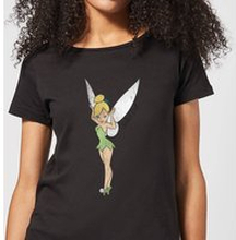 Disney Tinker Bell Classic Women's T-Shirt - Black - 5XL