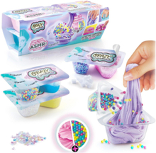 Crazy Sensations Kit 4 Pack Toys Creativity Drawing & Crafts Craft Slime Multi/mønstret Crazy Sensations*Betinget Tilbud