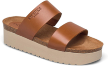 Hedda Shoes Summer Shoes Platform Sandals Brown SWEEKS