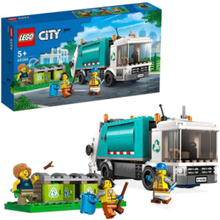 Recycling Truck Bin Lorry Toy, Vehicle Set Toys LEGO Toys LEGO City Multi/mønstret LEGO*Betinget Tilbud