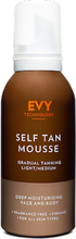 Evy Technology Self Tan Face and Body Mousse Light/Medium