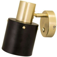 Globen Lighting - Clark 1 Wandleuchte Black/Brass Globen Lighting