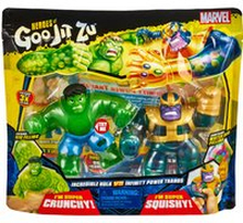 Heroes of Goo Jit Zu: Marvel Versus Pack - Thanos Vs Hulk