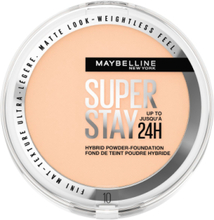 "Maybelline New York Superstay 24H Hybrid Powder Foundation 10 Foundation Makeup Maybelline"