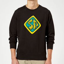 Scooby Doo Emblem Sweatshirt - Black - S