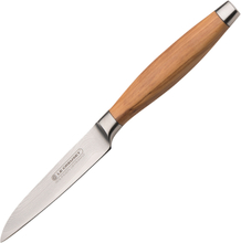 Le Creuset - Universalkniv 9 cm oliventrehåndtak