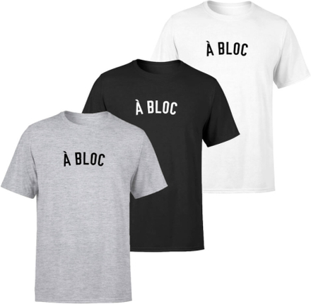 A Bloc Men's T-Shirt - L - White
