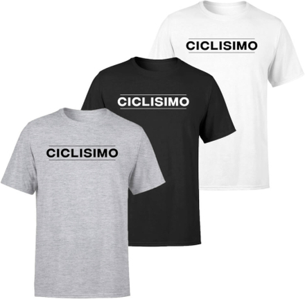 Ciclisimo Men's T-Shirt - L - Grey