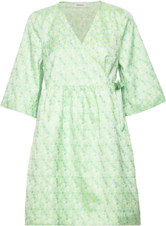 Dorianmd Wrap Dress Dresses Summer Dresses Grønn Modström*Betinget Tilbud