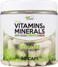 Viterna Multivitamin/Mineral/Greens/Reds - 90 caps