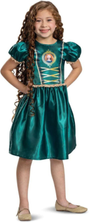 Merida - Lisensiert Disney Kostyme til Barn - 5-6 År