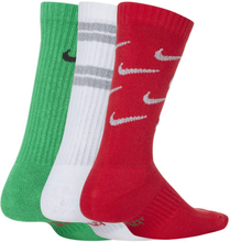 Nike Everyday Kids' Cushioned Crew Socks (3 Pairs) - Multi-Colour