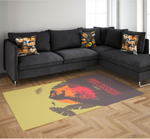 Jurassic Park Welcome Poster Woven Rug - Small