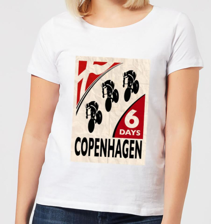 Mark Fairhurst Six Days Copenhagen Women's T-Shirt - White - M - White