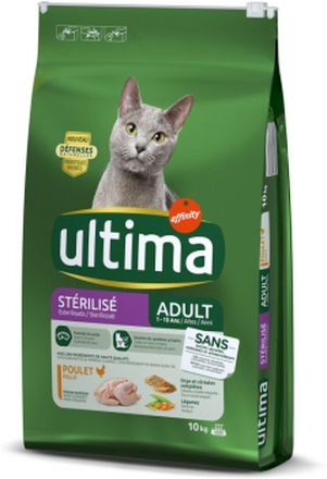 Ultima Cat Sterilized Huhn & Gerste - Sparpaket: 2 x 10 kg