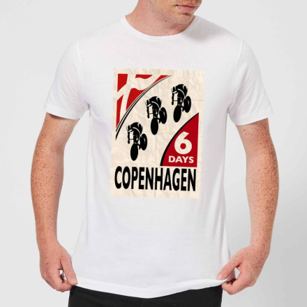 Mark Fairhurst Six Days Copenhagen Men's T-Shirt - White - XL - White