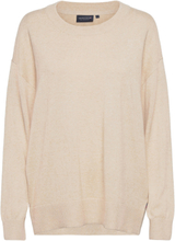 Lizzie Organic Cotton/Cashmere Sweater Tops Knitwear Jumpers Cream Lexington Clothing