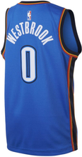 Russell Westbrook Oklahoma City Thunder Nike Icon Edition Swingman Older Kids' NBA Jersey - Blue