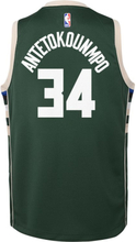 Giannis Antetokounmpo Milwaukee Bucks Nike Icon Edition Swingman Older Kids' NBA Jersey - Green