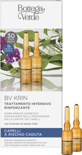 BV Krin - Trattamento intensivo rinforzante - complemento cosmetico coadiuvante nella prevenzione della caduta* dei capelli - con 8 estratti di piante vitali - capelli a rischio caduta