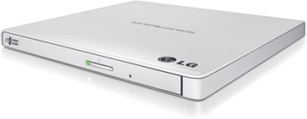 Lg Slim External Base Dvd-w 9.5mm White Retail