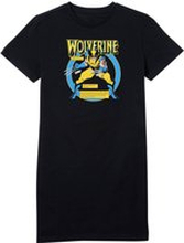 X-Men Wolverine Bio Women's T-Shirt Dress - Black - XS