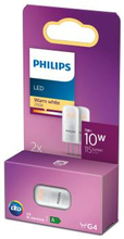 Philips: 2-pack LED G4 Kapsel 10V 12W 115lm