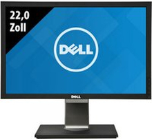 Dell P2210f - 22,0 Zoll - WSXGA+ (1680x1050) - 5ms - schwarz/silber