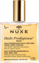 "Huile Prodigieuse® Rich Oil 100 Ml Beauty Women Skin Care Body Body Oils Nude NUXE"