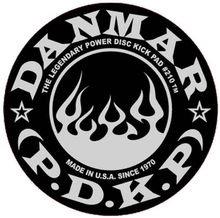 Danmar Percussion Power Kick Pad (Flame Black-White)