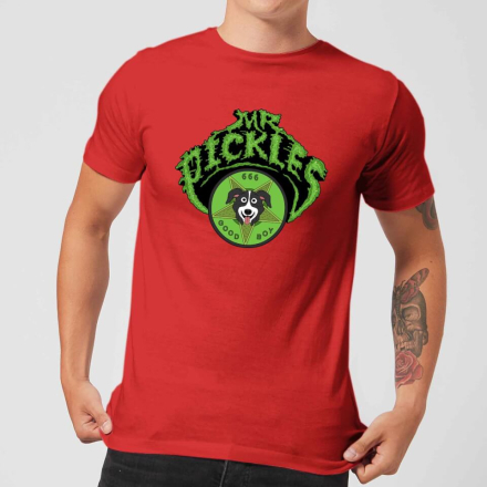 Mr Pickles Logo Men's T-Shirt - Red - L