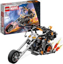 Ghost Rider Mech & Bike Motorbike Toy Toys Lego Toys Lego Super Heroes Multi/patterned LEGO