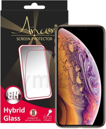 Apple iPhone 11 Pro Max / XS Max Schutzfolie - Hybrid Glass Displayschutz - H...