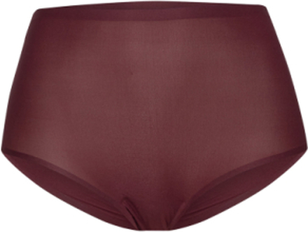 Softstretch Lingerie Panties High Waisted Panties Rød CHANTELLE*Betinget Tilbud