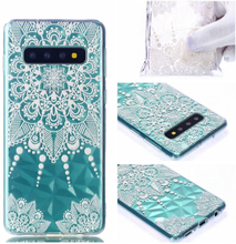 Samsung Galaxy S10 Plus Hülle - 3D Diamond Effekt - Soft TPU Cover - Mandala ...