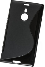 Rubber Case Wave - Nokia Lumia 1520 Hülle - schwarz